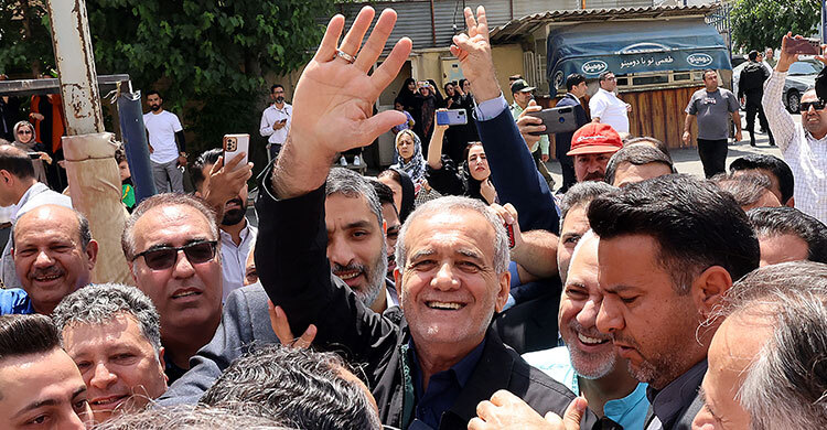 Iran reformist Pezeshkian wins presidential election