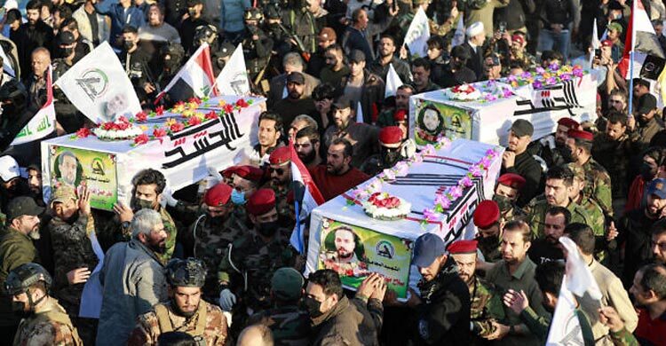 Suspected US strike in Iraq kills 5 militia members, sources say