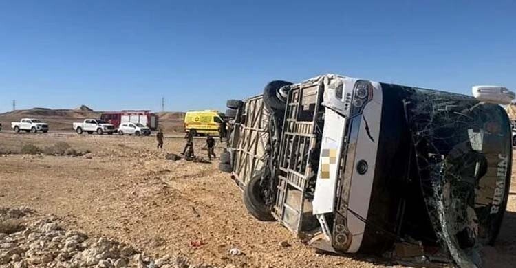 ইসরায়েলে পৃথক তিন সড়ক দুর্ঘটনায় ২১ সেনা সদস্যসহ আহত ৩৭