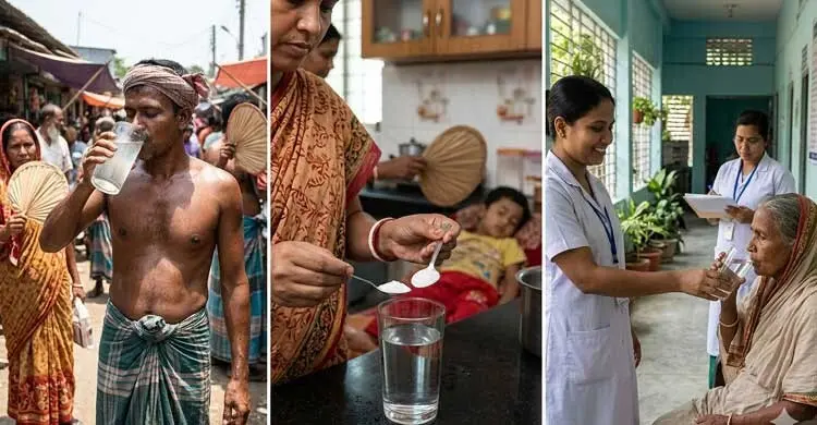 গরমে স্যালাইন খাওয়া কি স্বাস্থ্যের জন্য উপকারী?