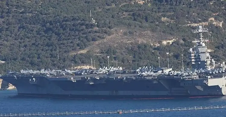 ইরানে হামলার প্রস্তুতি, ইসরায়েল উপকূলে বিশ্বের বৃহত্তম রণতরী