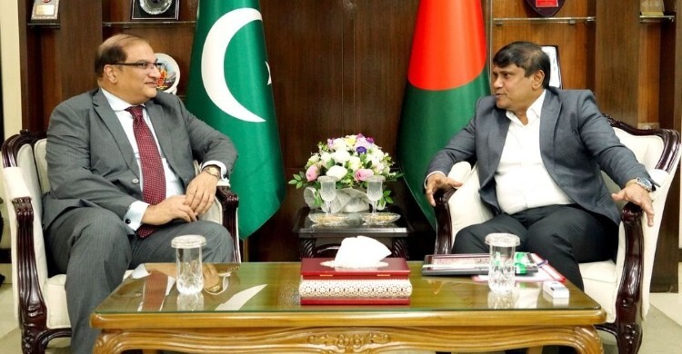 প্রতিরক্ষা উপদেষ্টার সঙ্গে পাকিস্তান হাইকমিশনারের সাক্ষাৎ