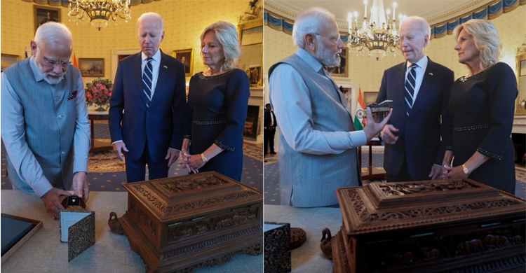 বাইডেনকে কী উপহার দিলেন মোদী, কী বা পেলেন