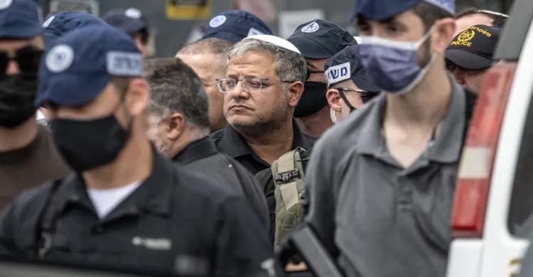 সুমুদ ফ্লোটিলার কর্মীদের সন্ত্রাসী বললেন ইসরায়েলি নিরাপত্তামন্ত্রী