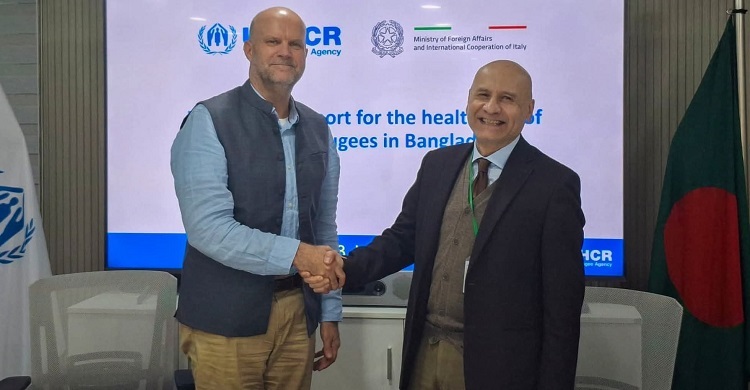 রোহিঙ্গাদের স্বাস্থ্যসেবায় ১০ লাখ ইউরো দেবে ইতালি