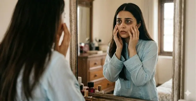 চোখের নিচের কালো দাগ কমানোর ঘরোয়া সমাধান