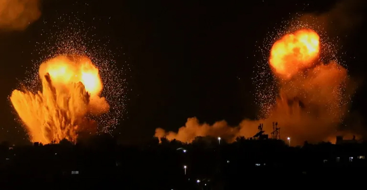 গাজা-লেবাননের পর সিরিয়ায় ইসরায়েলের হামলা