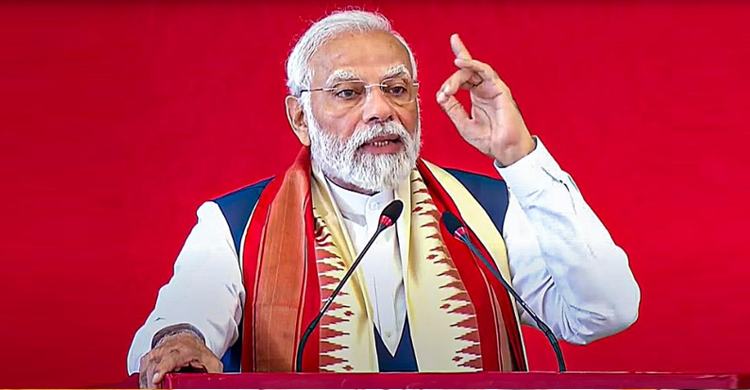 নির্বাচনে রক্তের খেলা খেলেছে তৃণমূল, অভিযোগ মোদীর