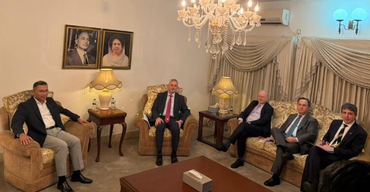 তারেক রহমানের সঙ্গে ইইউভুক্ত দেশের রাষ্ট্রদূতদের বৈঠক