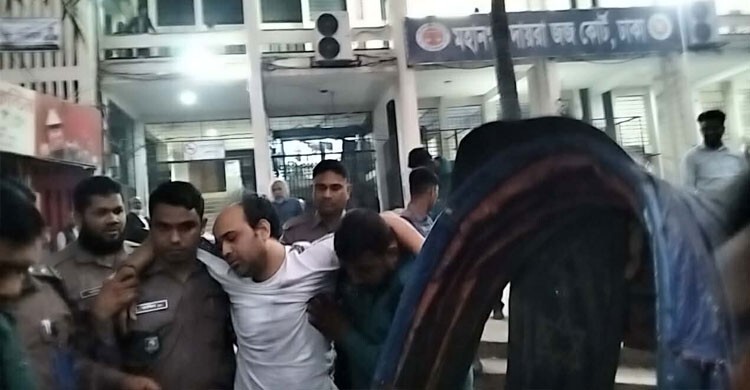 হাসপাতালে চিকিৎসা শেষে হাজতখানায় ইভ্যালির রাসেল