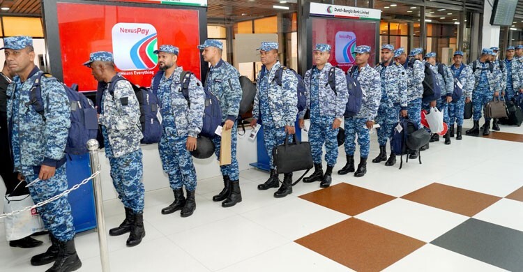 জাতিসংঘ শান্তিরক্ষা মিশনে কঙ্গো গেলেন বিমানবাহিনীর ৩৫ সদস্য