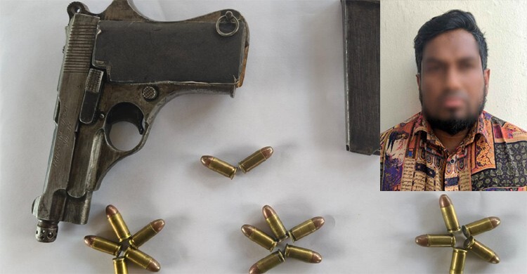 পল্লবীর শীর্ষ সন্ত্রাসী ‌‘ভাগিনা মুন্না’ অস্ত্রসহ গ্রেফতার