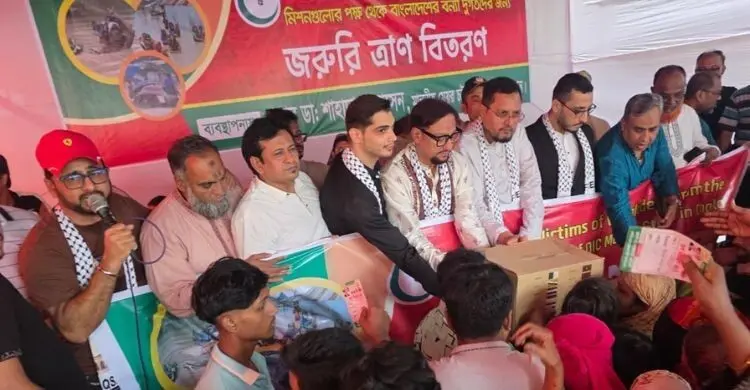 ওআইসির সদস্য দেশগুলোর উদ্যোগে ত্রাণ পেলো বন্যাদুর্গত ১০০০ পরিবার