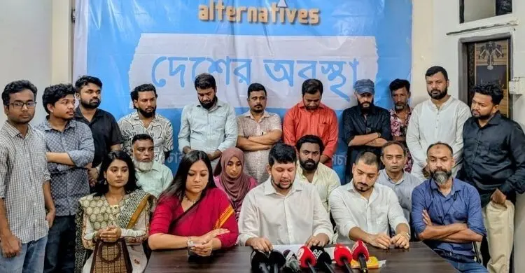 জুলাই গণহত্যার বিচার ও পরিবেশ সুরক্ষাসহ ৯ দাবি জানালো ‘অল্টারনেটিভস’