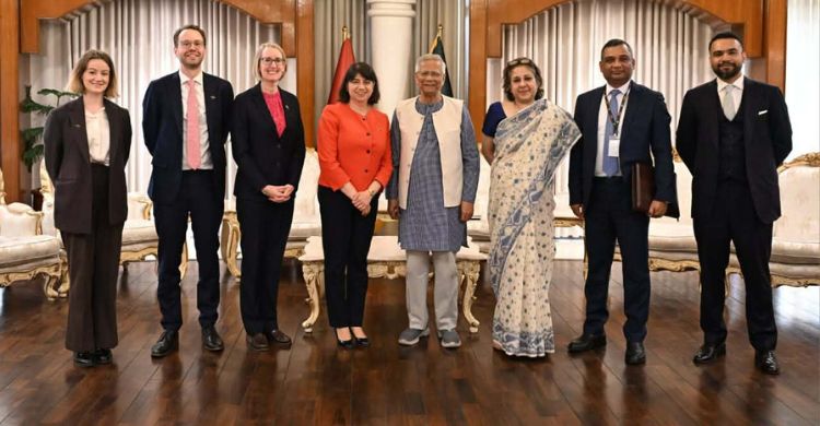 প্রধান উপদেষ্টার সঙ্গে যুক্তরাজ্যের আন্ডার সেক্রেটারির সৌজন্য সাক্ষাৎ