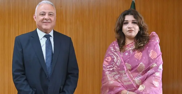 বাংলাদেশ ও মিশরের বাণিজ্য-বিনিয়োগ খাতে সহযোগিতা বৃদ্ধিতে গুরুত্বারোপ