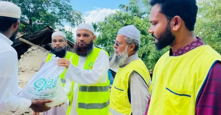 বন্যার্তদের জন্য ইসলামী আন্দোলনের ত্রাণ সহায়তা অব্যাহত