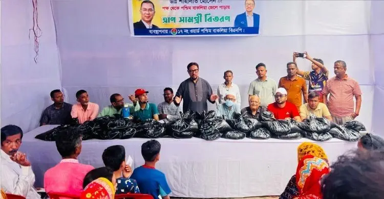 দুর্যোগে ক্ষতিগ্রস্ত মানুষের পাশে দাঁড়ানো নৈতিক দায়িত্ব: মেয়র শাহাদাত