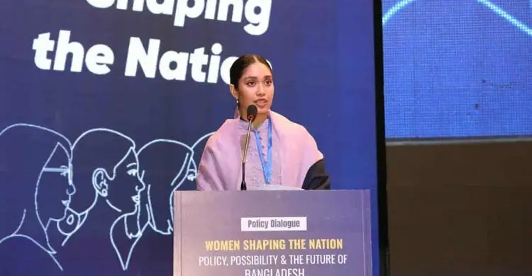 দেশের জন্য কিছু করার আন্তরিকতা সবার থাকা উচিত: জাইমা রহমান