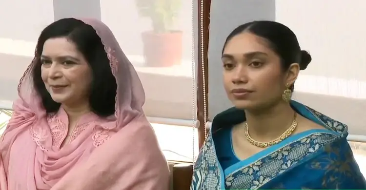 জাইমা রহমানও এসেছেন শপথ অনুষ্ঠানে