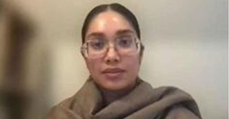 প্রথমবারের মতো বিএনপির দলীয় সভায় বক্তব্য দিলেন জাইমা রহমান