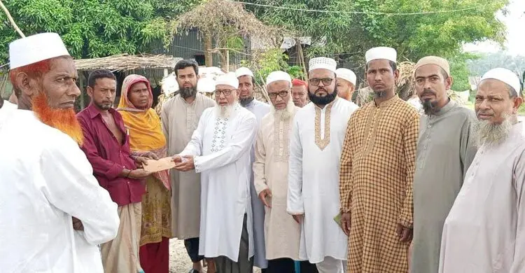 কিশোরগঞ্জের দুই জুলাই শহীদ পরিবারের পাশে জামায়াত