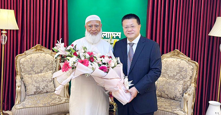 জামায়াত আমিরের সঙ্গে চীনের রাষ্ট্রদূতের সাক্ষাৎ