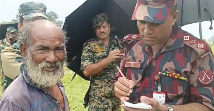 শূন্যরেখা থেকে থানা হেফাজতে পুশ-ইনের শিকার বৃদ্ধ