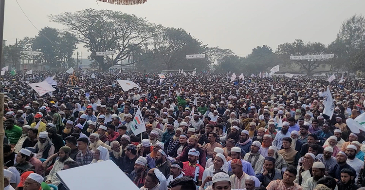 শেরপুরে জামায়াতের জনসভা কানায় কানায় পূর্ণ, যোগ দেবেন দলের আমীর