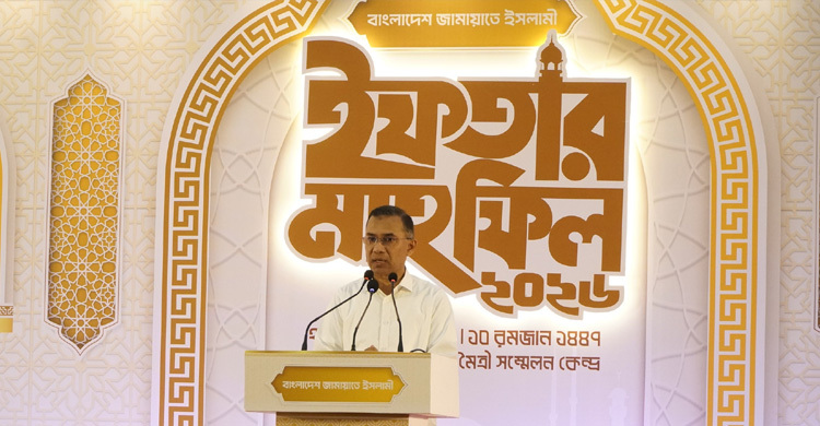 জামায়াতের ইফতারে প্রধানমন্ত্রী