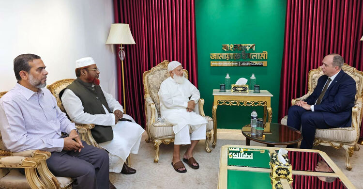 জামায়াত আমিরের স্বাস্থ্যের খোঁজ নিলেন কসোভোর রাষ্ট্রদূত