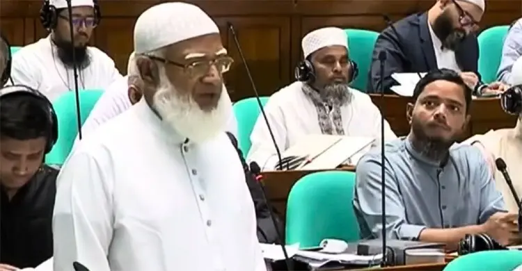 সংসদে দাঁড়িয়ে একজন যে হুমকির ভাষায় কথা বললেন তাতে আমরা আঘাত পেয়েছি