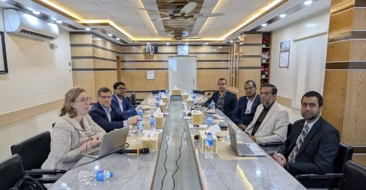 জামায়াত নেতাদের সঙ্গে আইআরআই প্রতিনিধি দলের বৈঠক