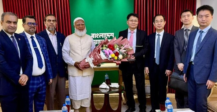 জামায়াত আমিরের সঙ্গে চীনের নির্বাচন পর্যবেক্ষক দলের বৈঠক