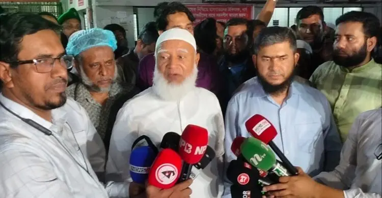 ডা. নাসিরকে দেখতে ঢামেকে জামায়াত আমির