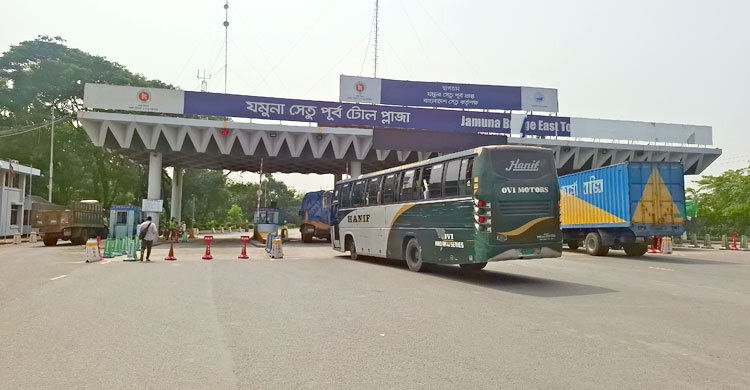 ২৪ ঘণ্টায় যমুনা সেতুতে টোল আদায় ৩ কোটি ৪১ লাখ
