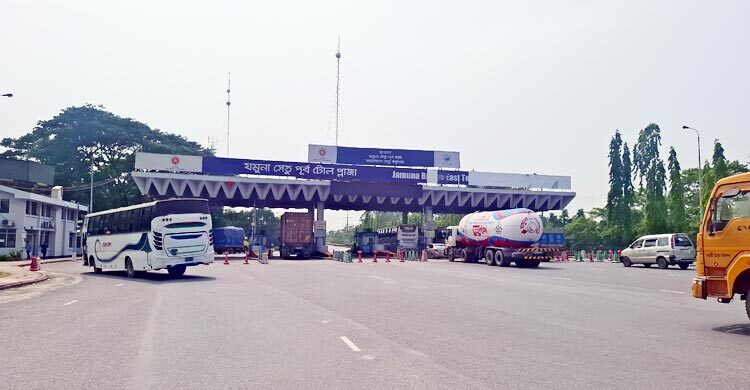 ২৪ ঘণ্টায় যমুনা সেতুতে টোল আদায় ১ কোটি ২৬ লাখ