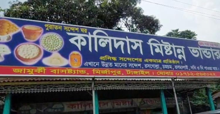 জিআই পণ্যের স্বীকৃতি পেলো টাঙ্গাইলের ‘জামুর্কীর সন্দেশ’