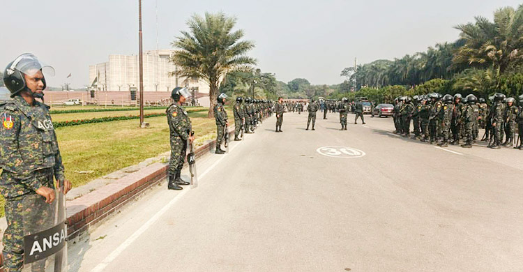 ৮৭০ জন আনসার-ভিডিপি সদস্য মোতায়েন