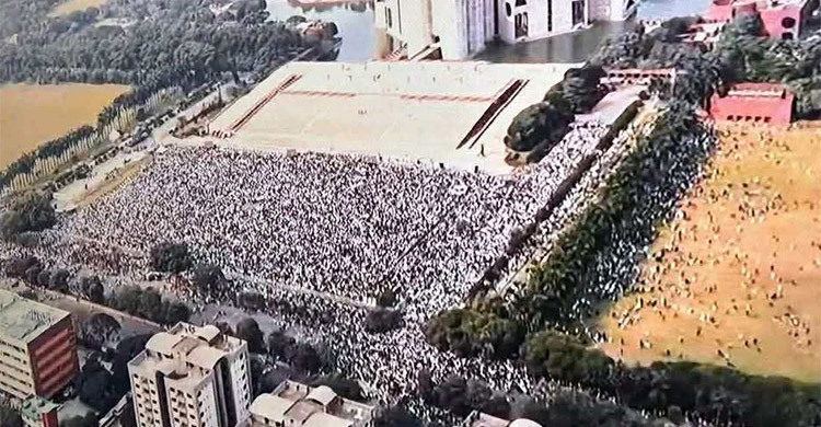 Hadi's namaz-e-janaza held with thousands' participation