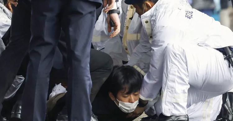 Japan PM unharmed after ‘smoke bomb’ at campaign event