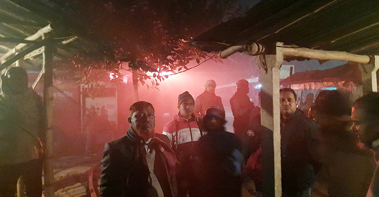 যশোরে রেজিস্ট্রি অফিসে আগুন, শত বছরের নথি পুড়ে ছাই