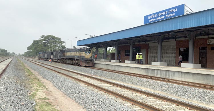 পদ্মা সেতু রেলসংযোগ প্রকল্প,&nbsp;ভাঙ্গা-যশোর রুটে পরীক্ষামূলক ট্রেন চলাচল শুরু