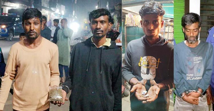 যশোরে রাতে ভ্রাম্যমাণ আদালতের অভিযান, চার যুবকের কারাদণ্ড
