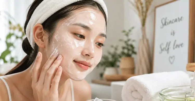 কোরিয়ানদের মতো গ্লাস স্কিন পেতে বাড়িতেই রাইস জেল তৈরি করুন