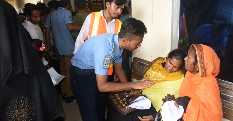 মেডিকেল ক্যাম্পে অসুস্থ হয়ে রোগীর মৃত্যু, অব্যবস্থাপনার অভিযোগ