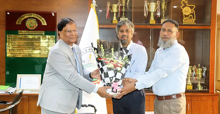 যবিপ্রবির কোষাধ্যক্ষ অধ্যাপক ড. মোহাম্মদ ফারুক হাসান