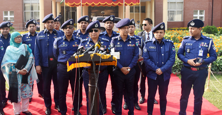 নাশকতার তথ্য দিলে লাখ টাকা পুরস্কারের ঘোষণা আইজিপির
