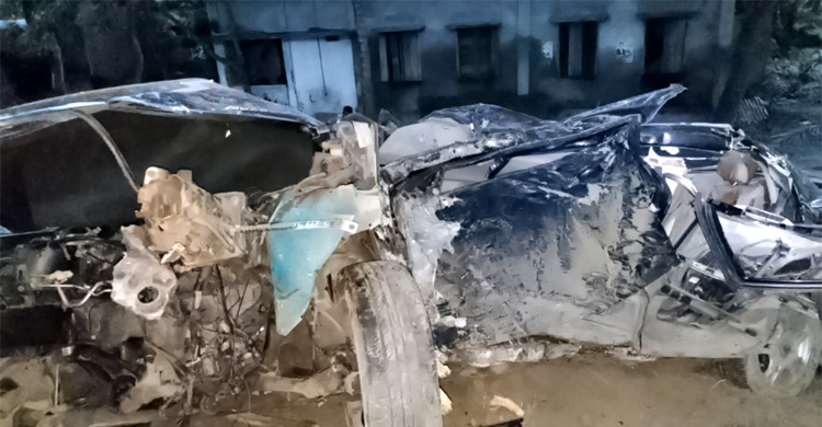 গাছে প্রাইভেটকারের ধাক্কা, সাবেক ছাত্রলীগ নেতাসহ নিহত ২