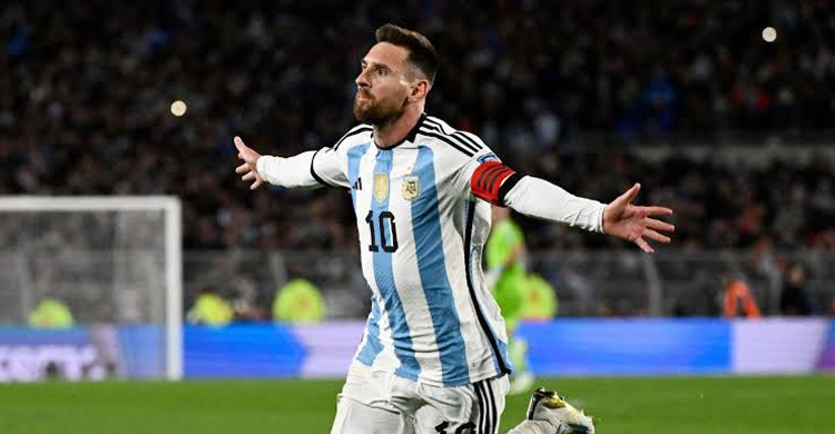 মেসির জাদুতে জয়ে বিশ্বকাপ বাছাই শুরু আর্জেন্টিনার
